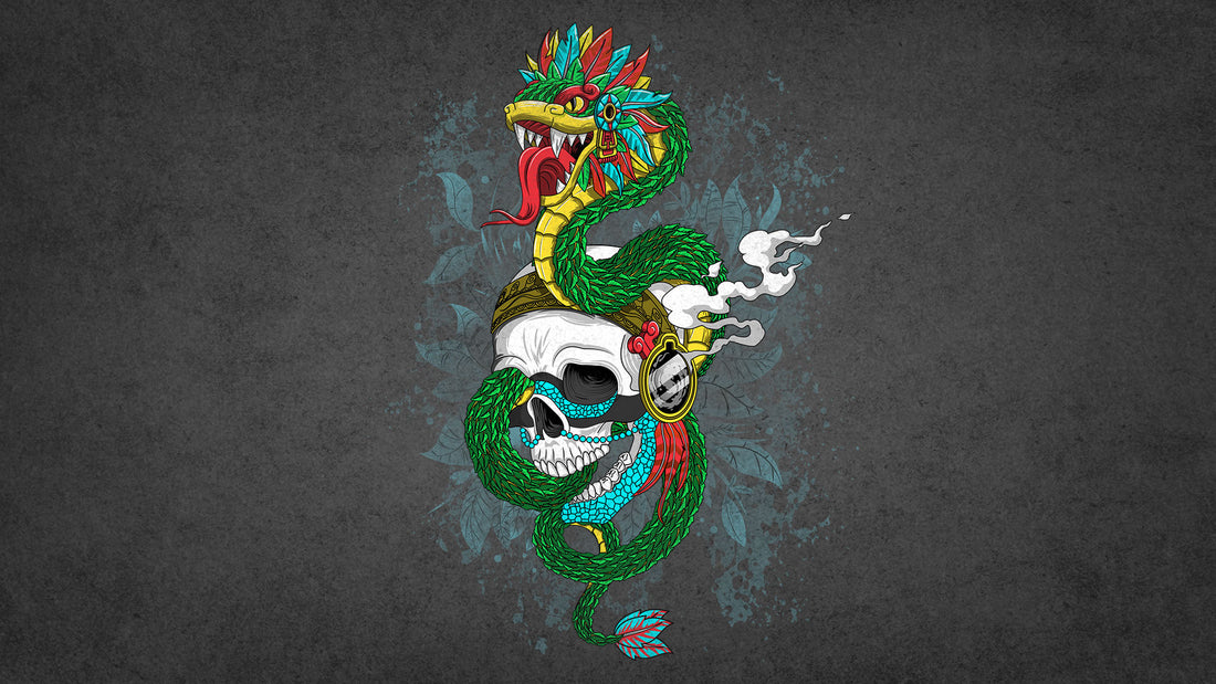 Yoatzin: El Cráneo del Maíz y el Vuelo del Quetzalcóatl