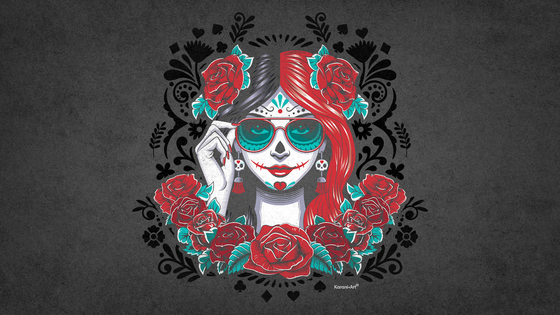 La Catrina Arlequín: El Enigma del Más Allá