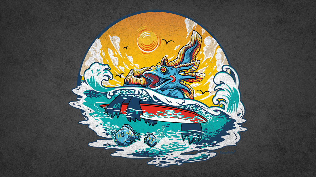 El Guardián del Atardecer: El Surf de Playa Ajolotes