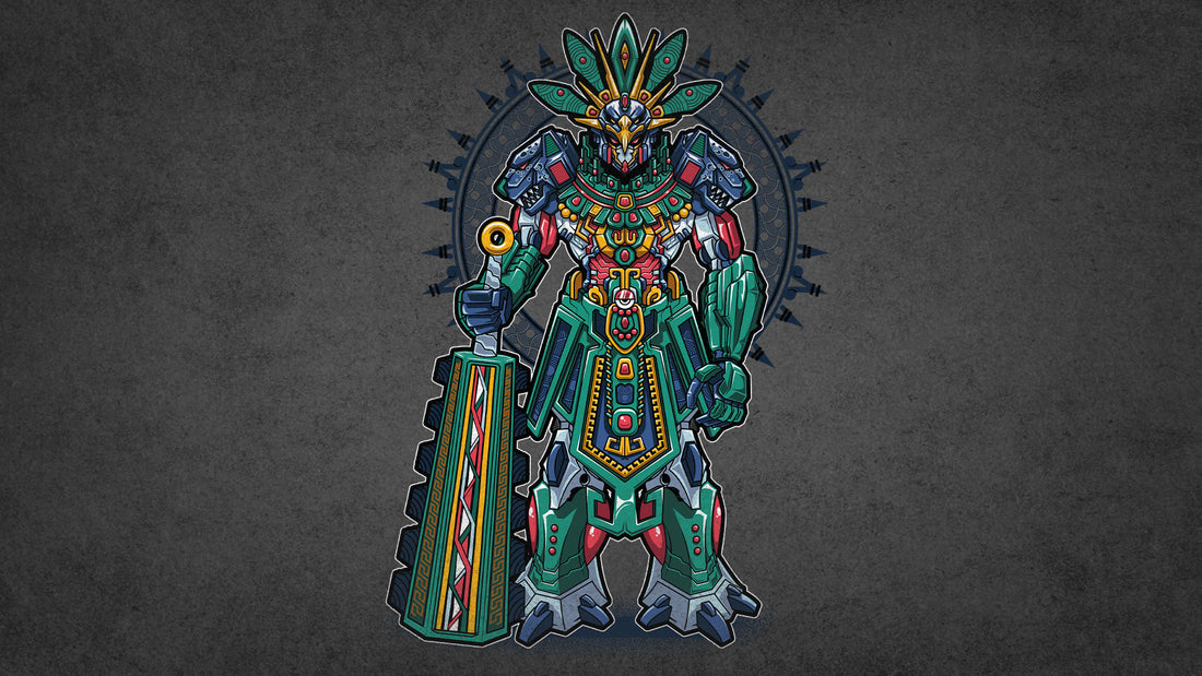 Titán Mexica: El Guardián del Cielo y la Tierra