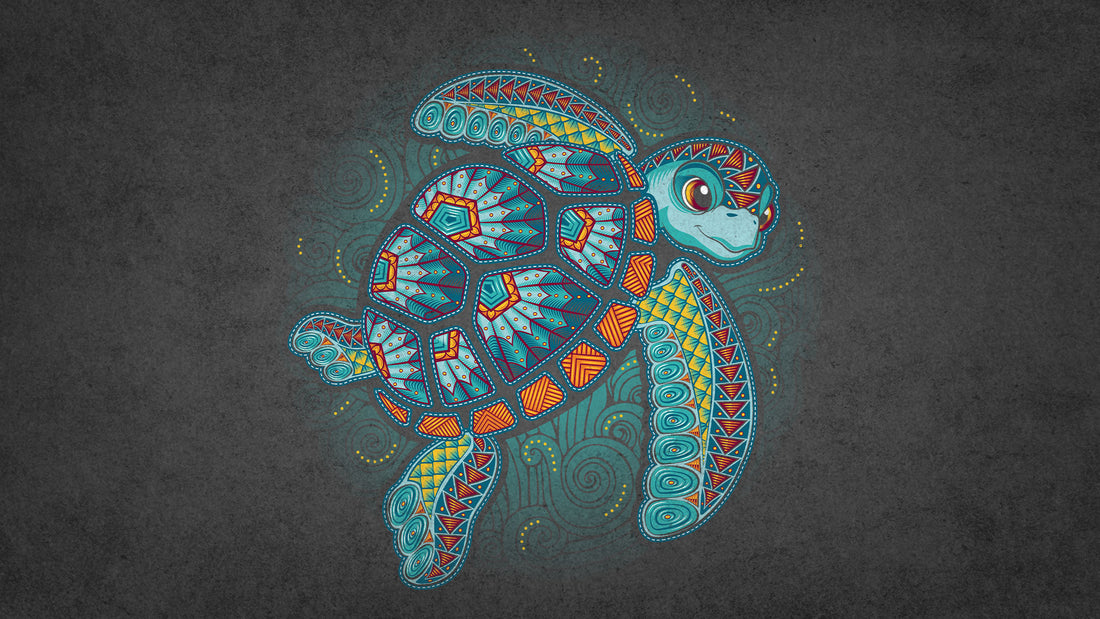 Tortuga Azul: El Guardián de las Corrientes Mágicas