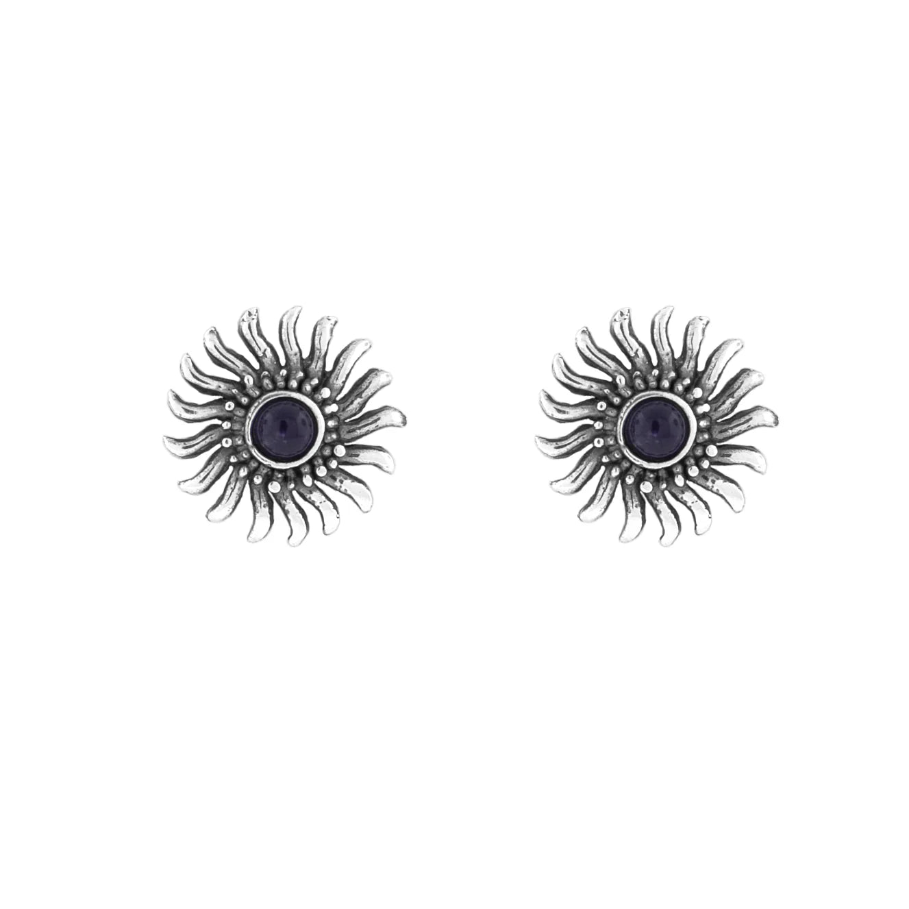 Aretes Flor Sol | Joyería Radiante y Única