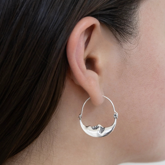 Moon Earrings Jewelry