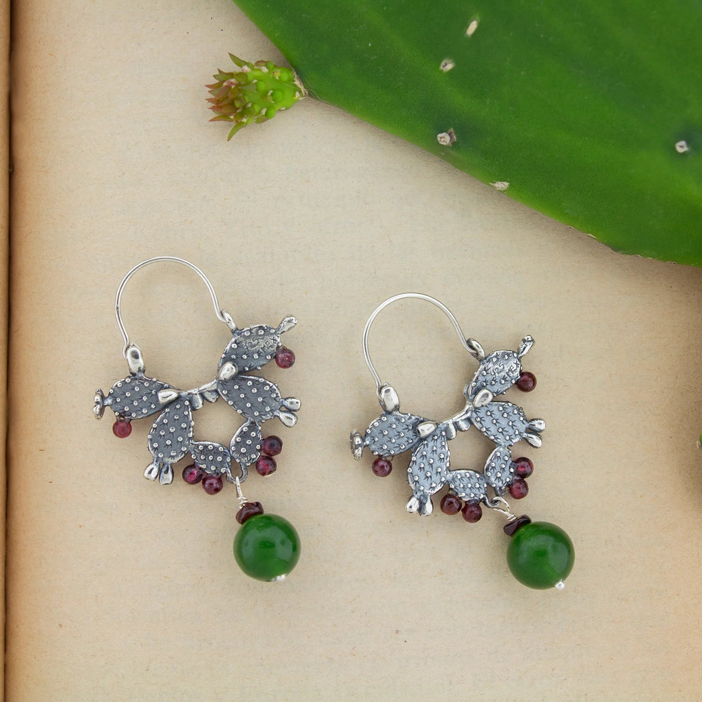 Nopales Earrings Jewelry