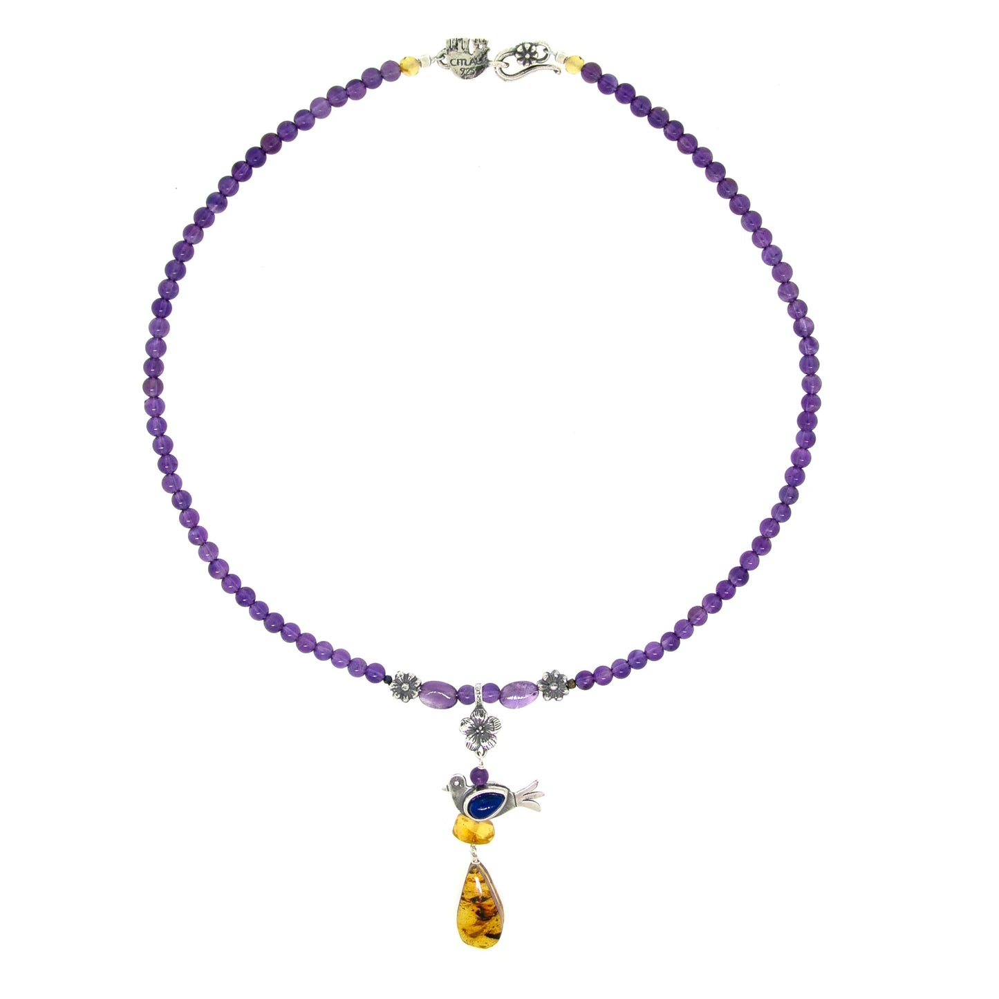 Colorful Dove Necklace | Cheerful and Elegant Style