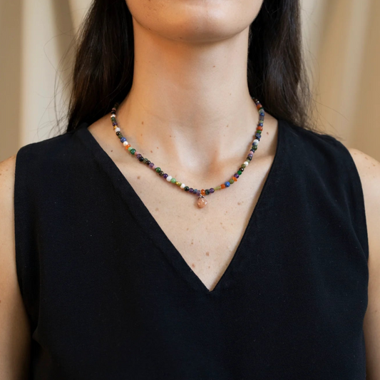 Multicolor Necklace | Vibrant Style and Unique Elegance