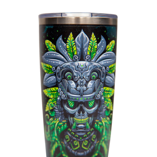 Snake Spirit Thermos | Authentic Mexican Design for Your Drink