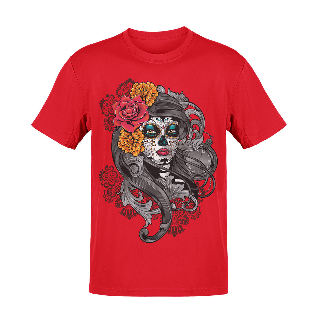 Chicana Playera para Hombre | Estilo Mexicano y Elegante