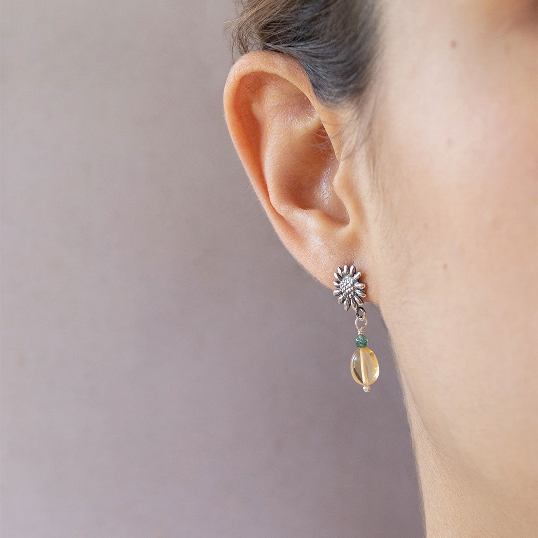 Sunflower Earrings | Radiant and Stylish Jewelry