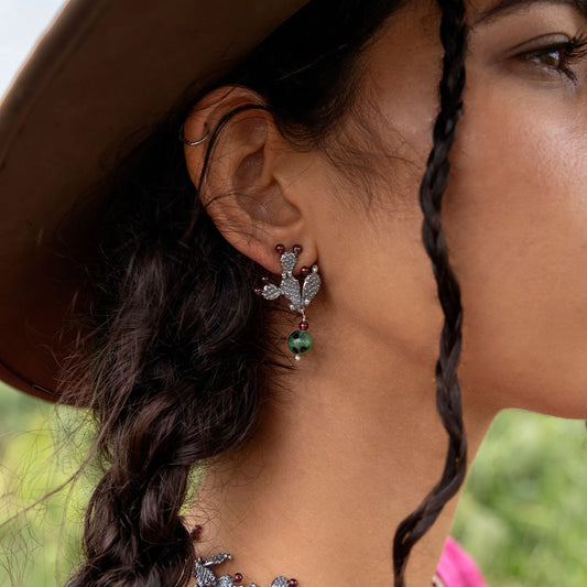 Nopales Earrings Jewelry