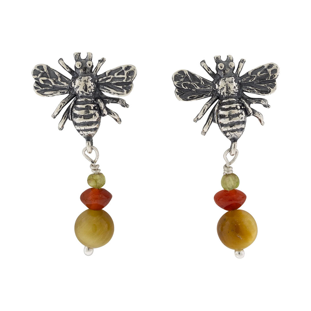 Aretes Abejita | Joyería Artesanal con Encanto