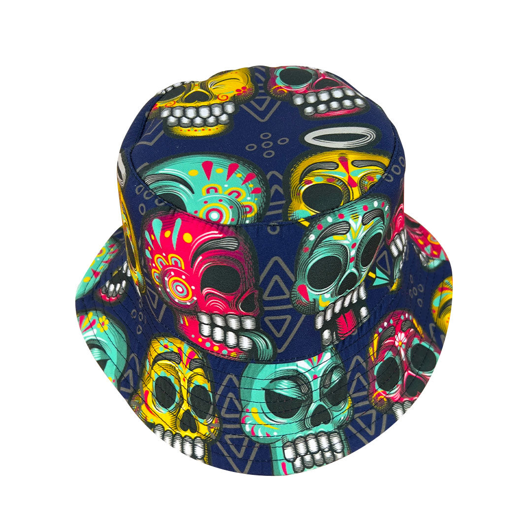 Bucket Hat Tzompantli | Arte y Cultura Mexicana en Cada Detalle