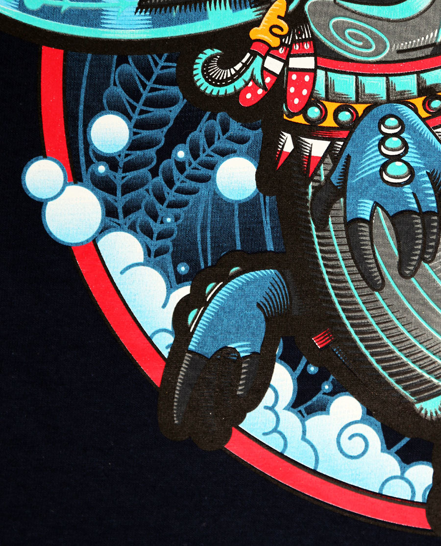 Playera Axololt: Diseño Mexicano en Algodón Orgánico | Karani Art