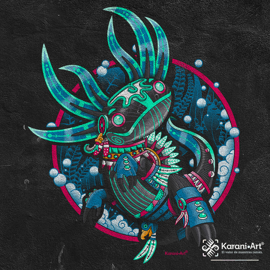 Playera Axololt: Diseño Mexicano en Algodón Orgánico | Karani Art