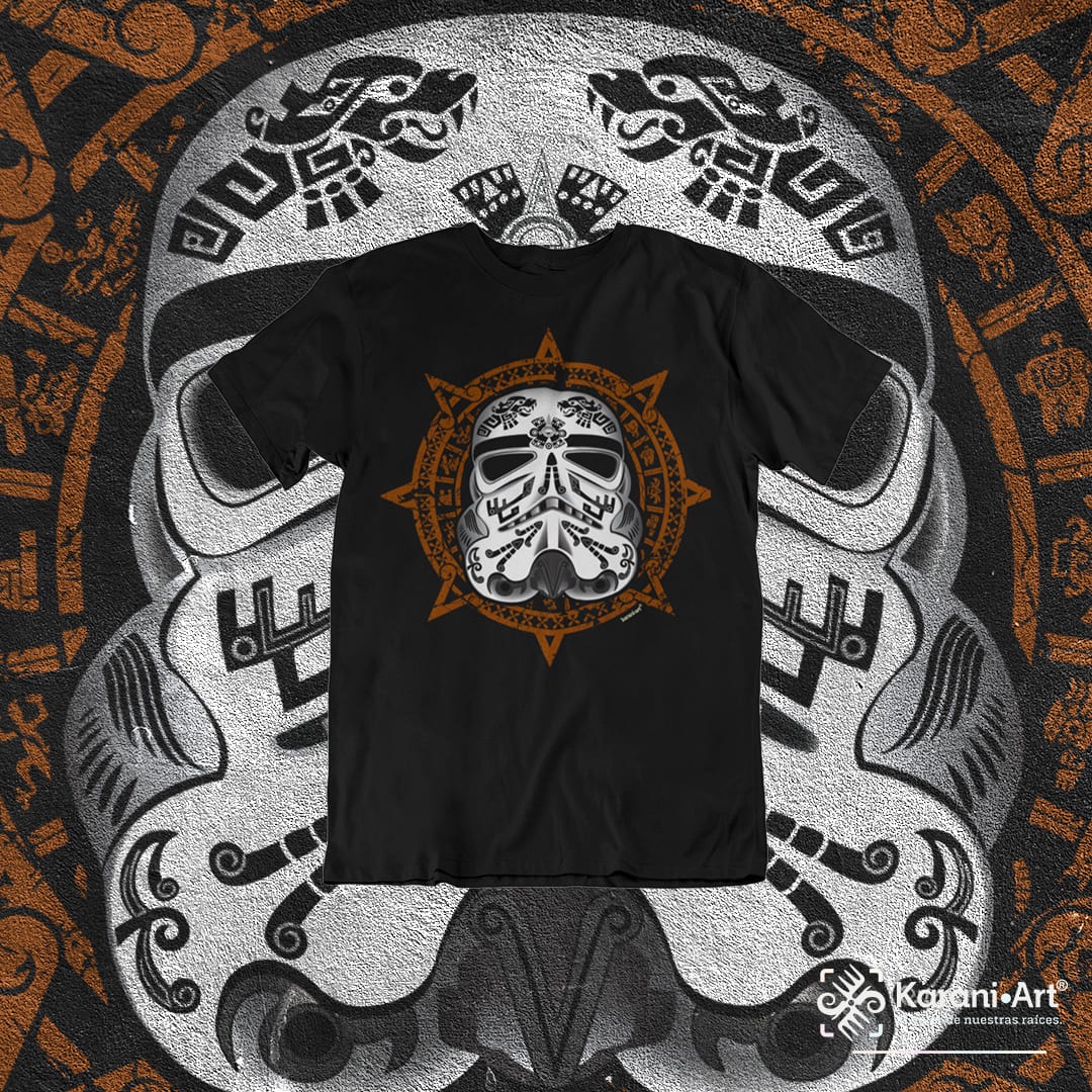 Azteca Clon Playera para Hombre | Estilo Mexicano y Moderno