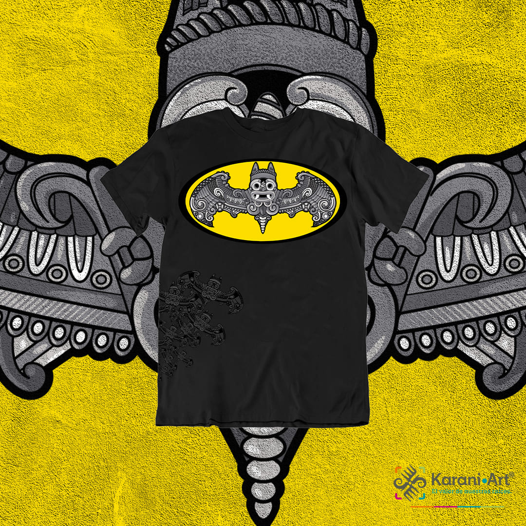 Camazotz Playera para Hombre | Estilo Mexicano y Misterioso