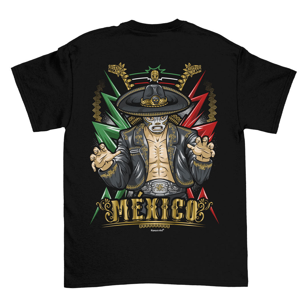 Charro Vengador Playera para Hombre | Estilo Mexicano y Audaz