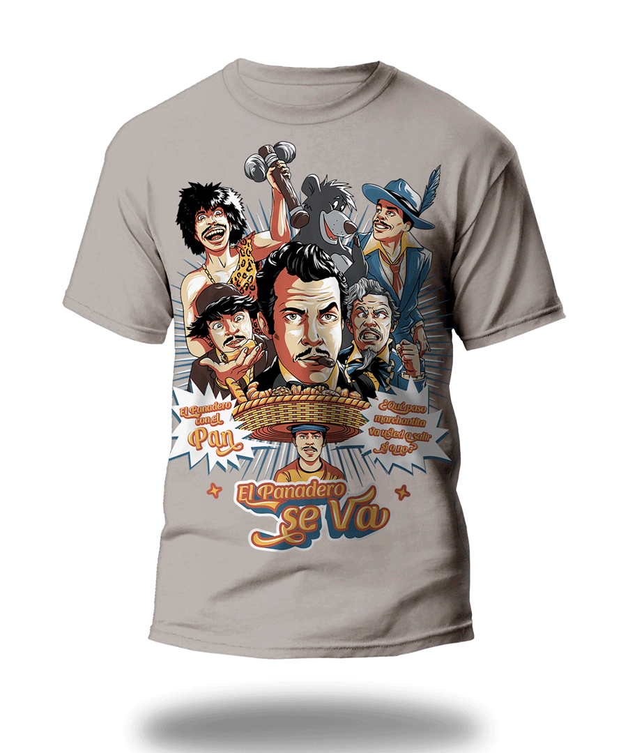 Collage Tin Tan Playera para Hombre | Homenaje al Cine Mexicano