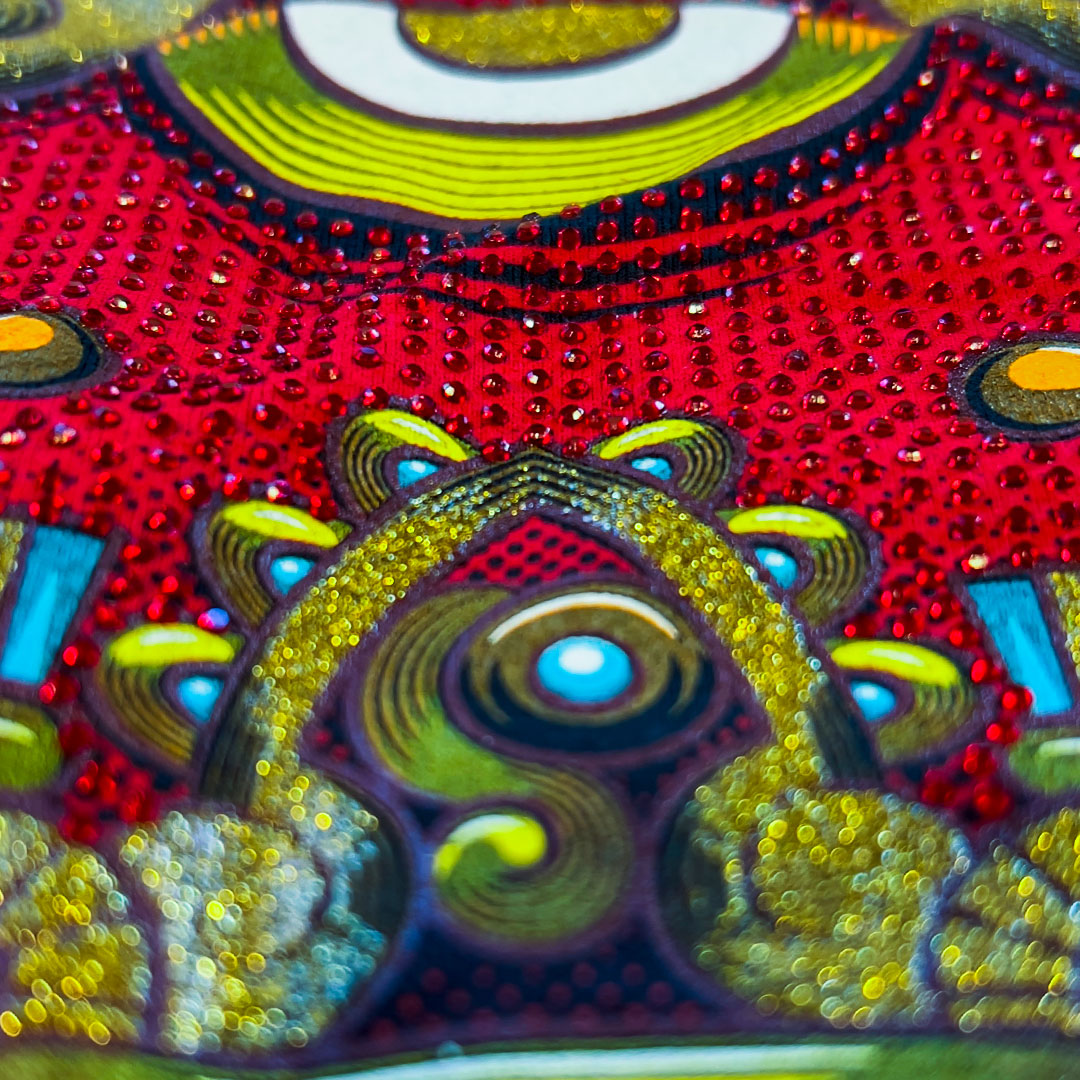 Playera Corazón en Llamas Dama – Pasión y Cultura Mexicana | Karani Art