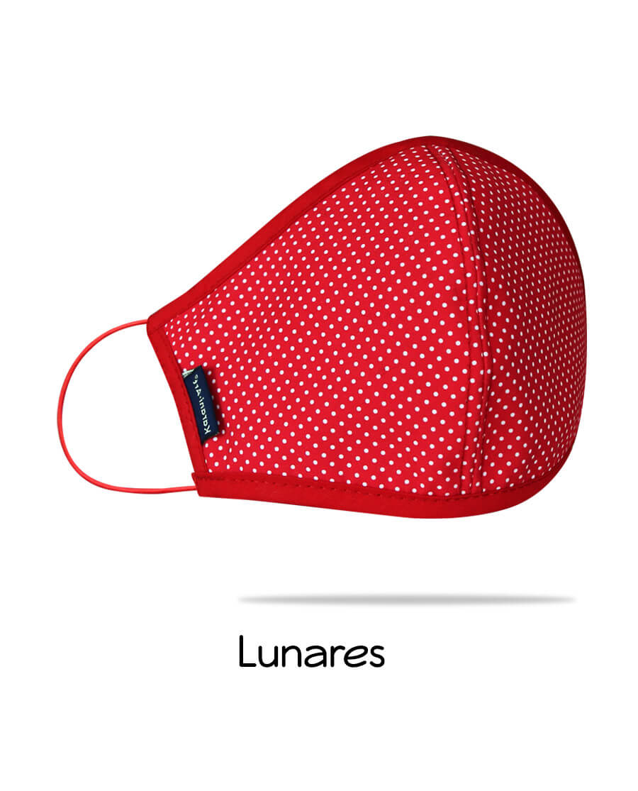 Cubrebocas-Lunares