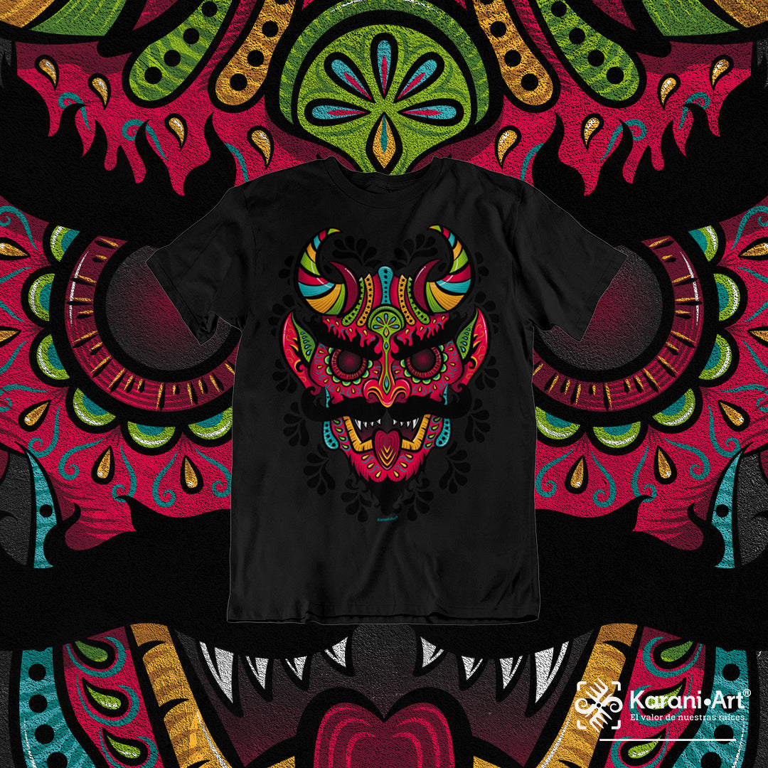 Diablillo Colorado Playera para Hombre | Diseño Audaz y Único