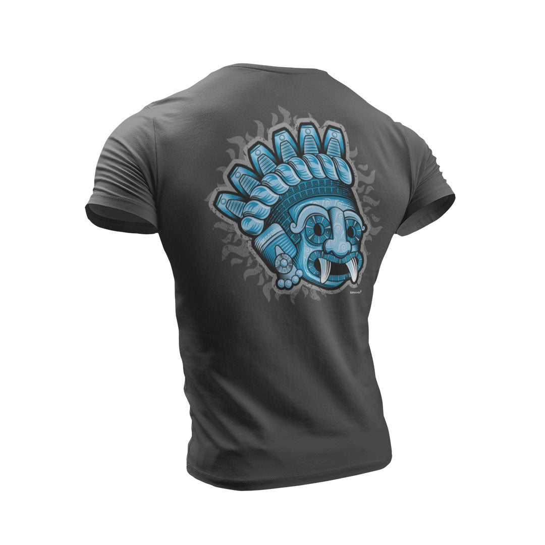 Playera Dios Azul | Diseño Exclusivo con Arte y Serigrafía