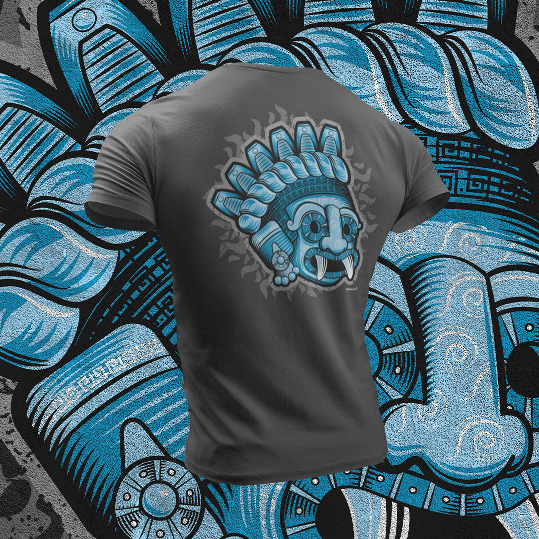 Playera Dios Azul | Diseño Exclusivo con Arte y Serigrafía
