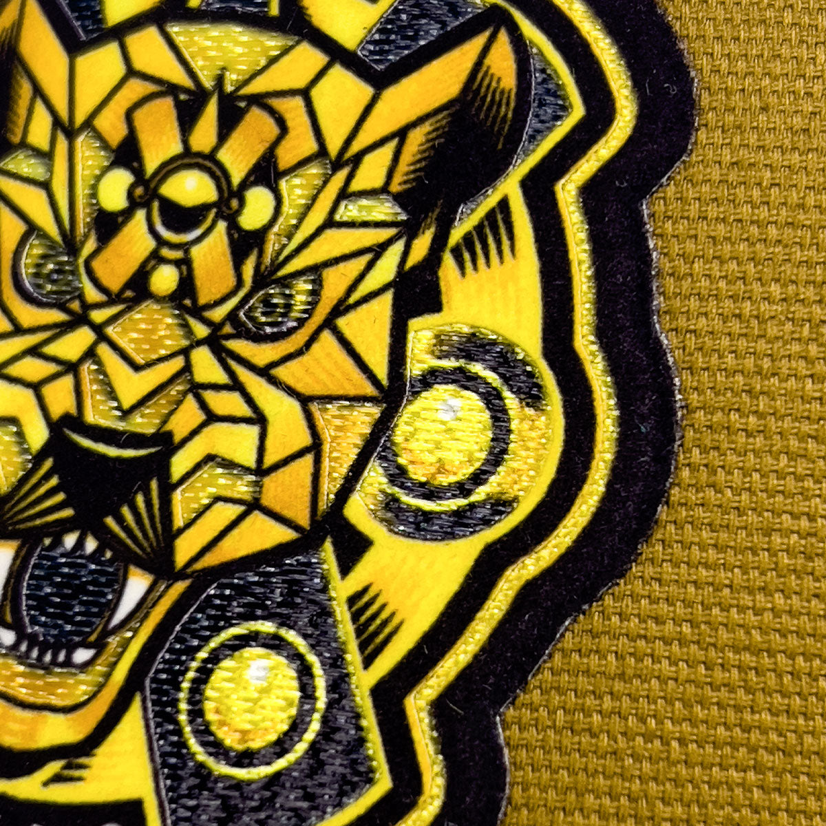 Curved Gold Fury Cap | Sophisticated Style with Gold Netting