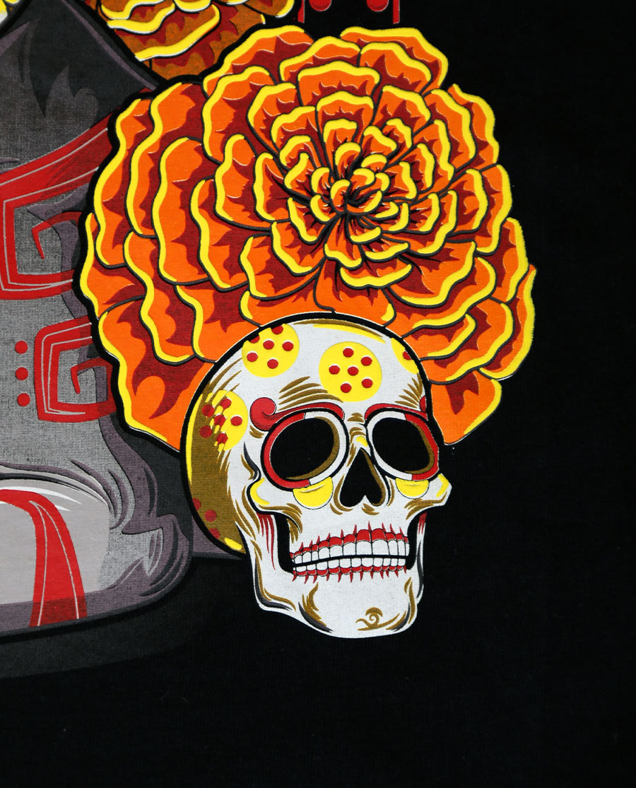 Guardián del Mictlán Playera para Hombre | Estilo con Raíces
