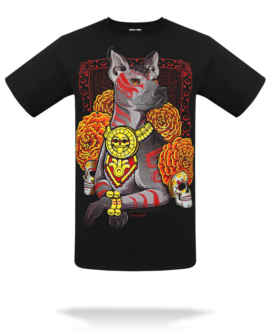Guardián del Mictlán Playera para Hombre | Estilo con Raíces