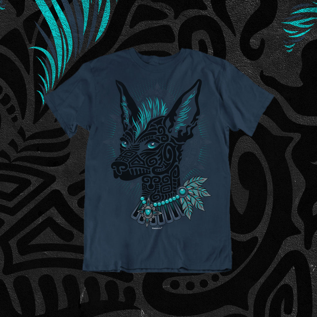 Playera Guía del Inframundo | Arte Mexicano y Serigrafía de Impacto