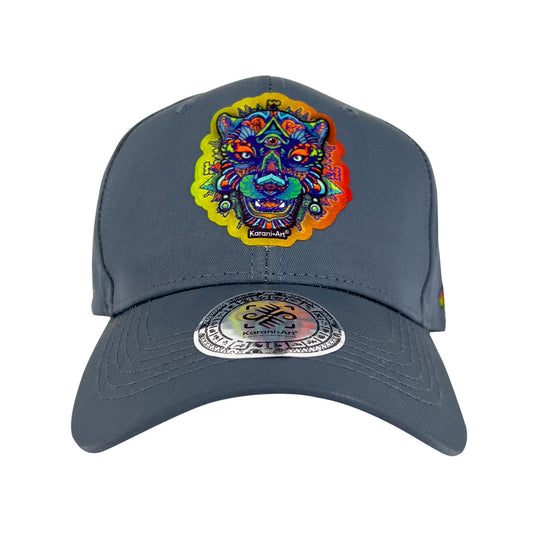 Gorra Ixbalanque Lisa Carbón | Estilo Sobrio y Cultural