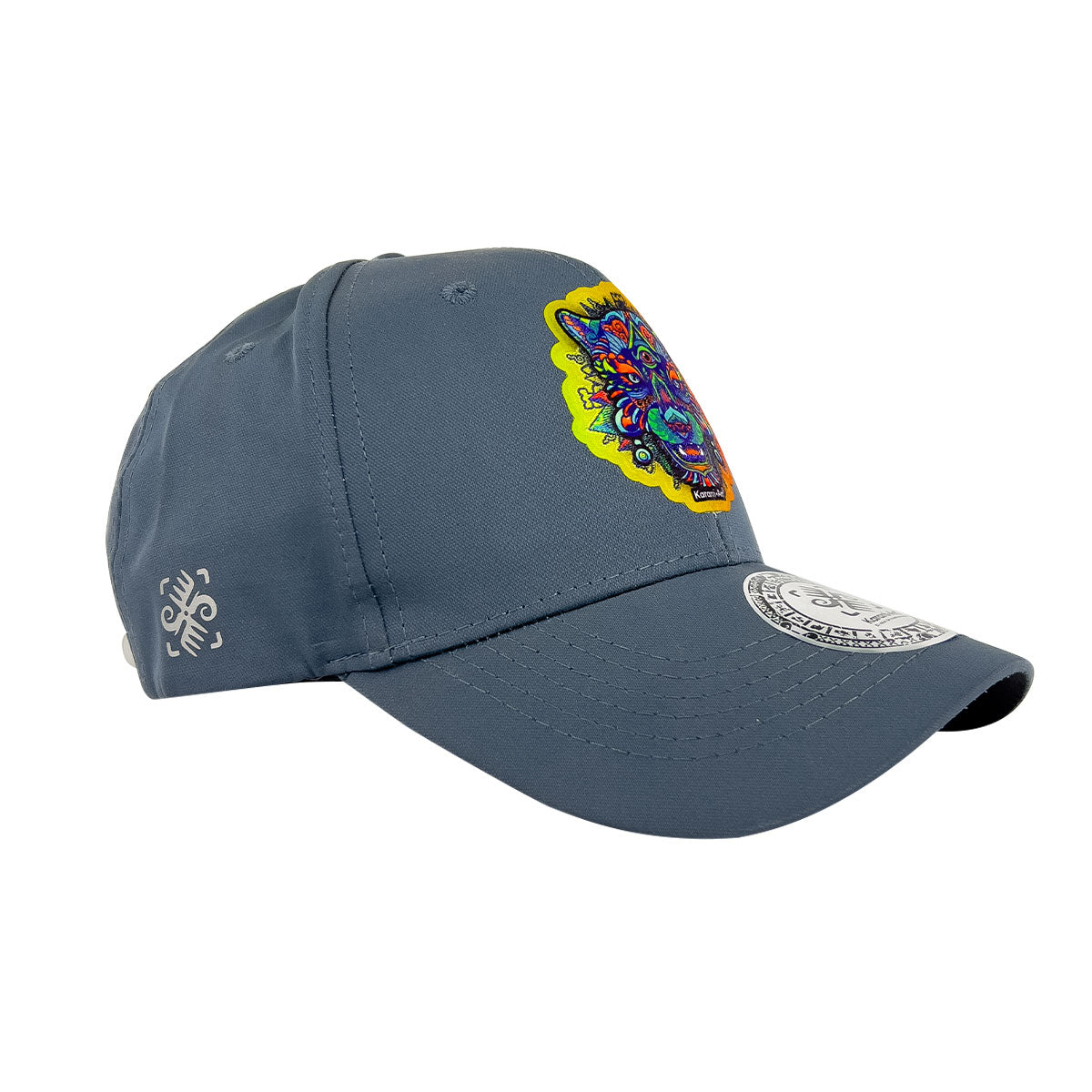 Gorra Ixbalanque Lisa Carbón | Estilo Sobrio y Cultural