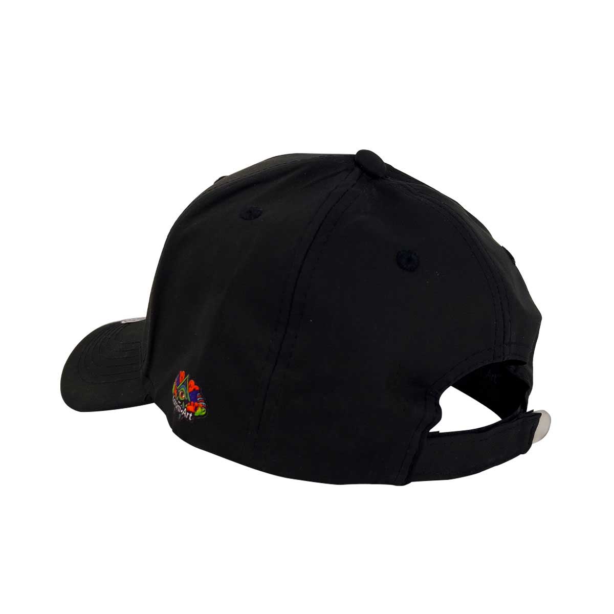 Gorra Ixbalanque Lisa Negra | Estilo Elegante y Cultural