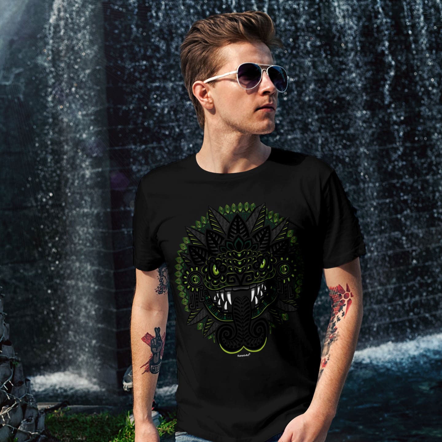 Kukulkán Playera para Hombre | Diseño Mexicano y Estilo Imparable