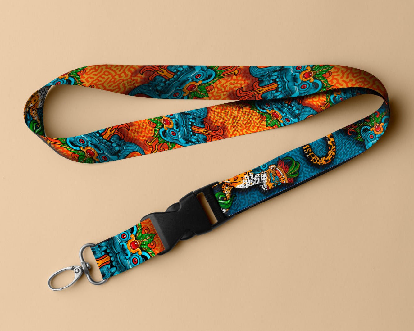 Lanyard Santuario Balam: Conexión Mística con la Cultura Mexicana
