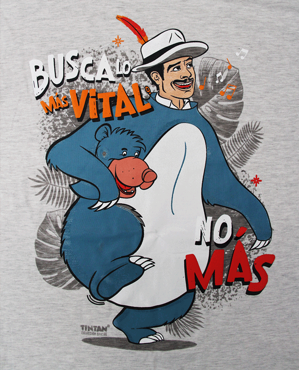 Lo más Vital Tintan Playera para Hombre | Estilo Mexicano Vibrante y Original