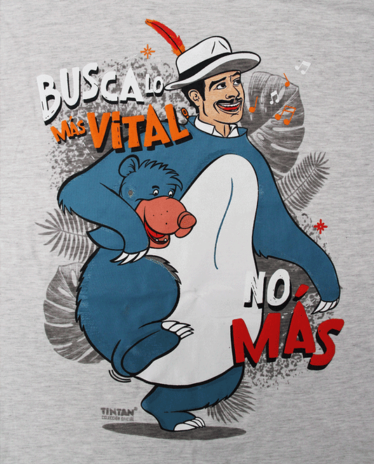 The Most Vital Tintan Men's T-Shirt | Vibrant and Original Mexican Style