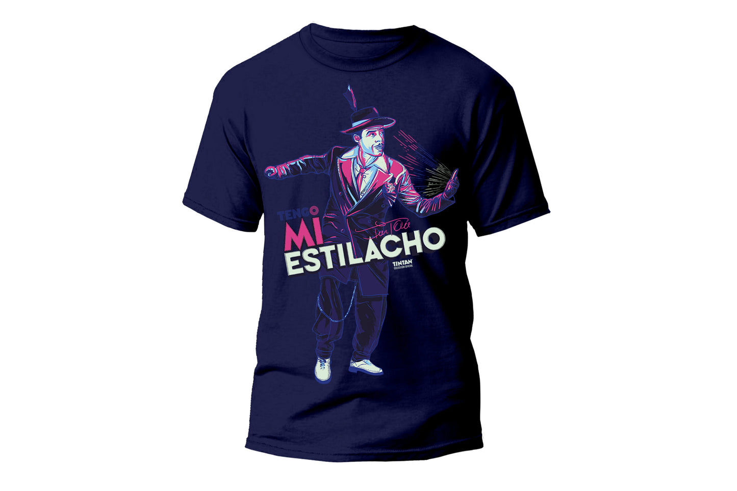 Mi Estilacho Tin Tan Playera para Hombre | Estilo Mexicano Inconfundible