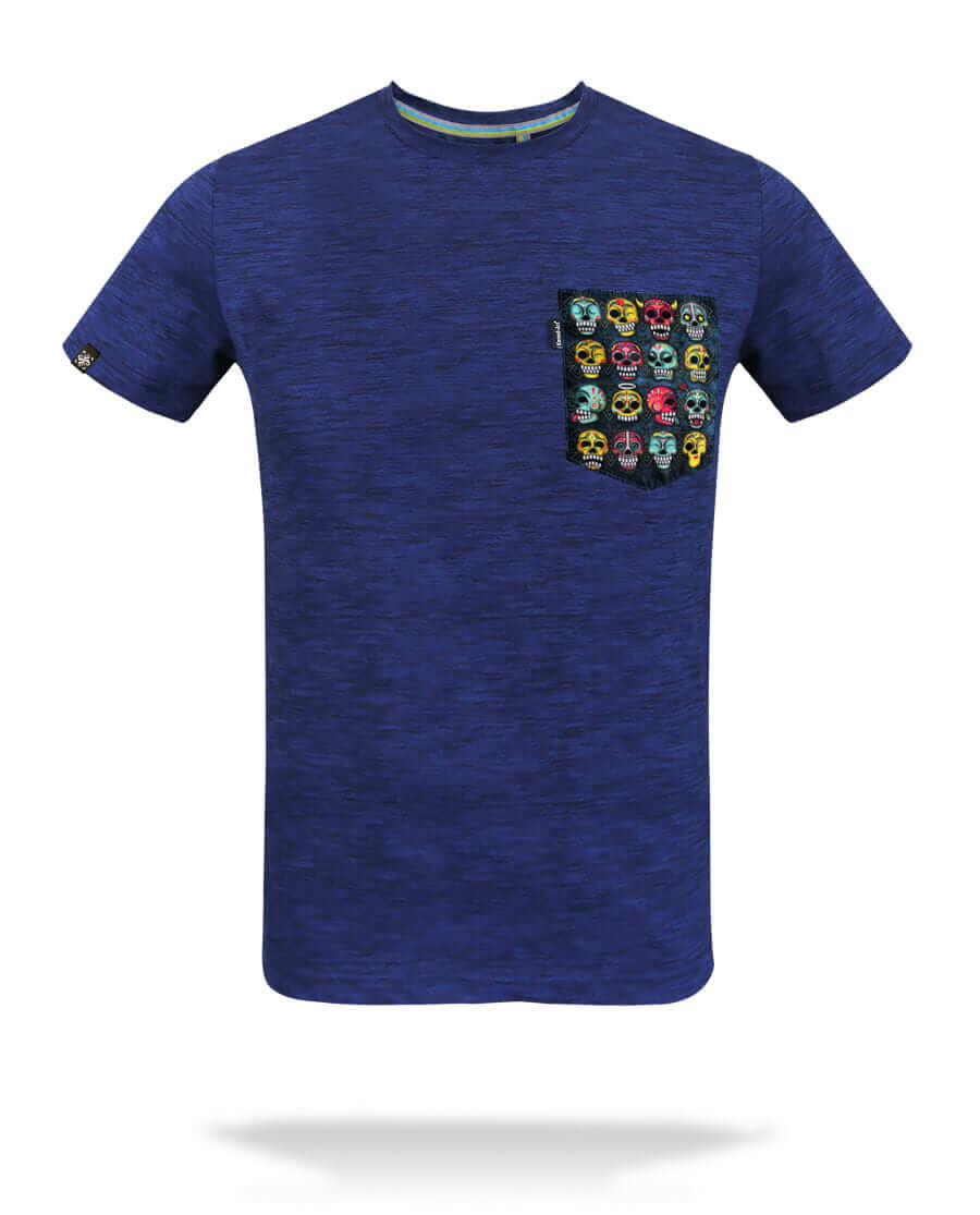 Playera-Tzompantli-Detalle-con-Bolsa-azul-marino-f1