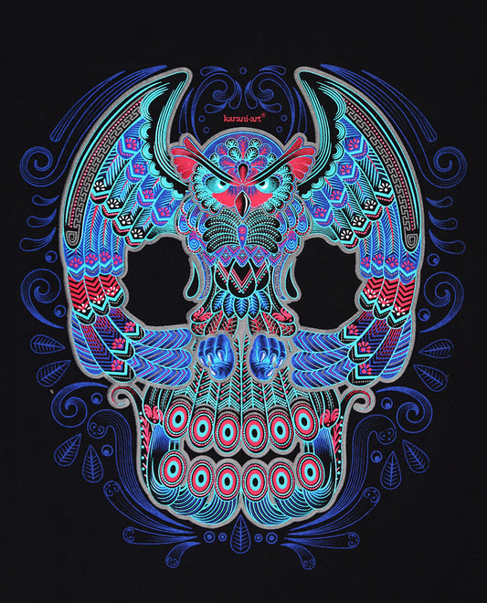 Playera-hombre-Ave-de-mal-aguero-negro-f2