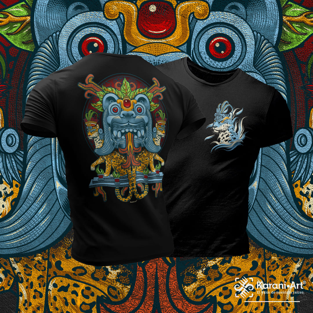 Santuario Balam Playera para Hombre | Espíritu y Cultura Mexicana