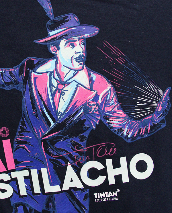Mi Estilacho Tin Tan Playera para Hombre | Estilo Mexicano Inconfundible