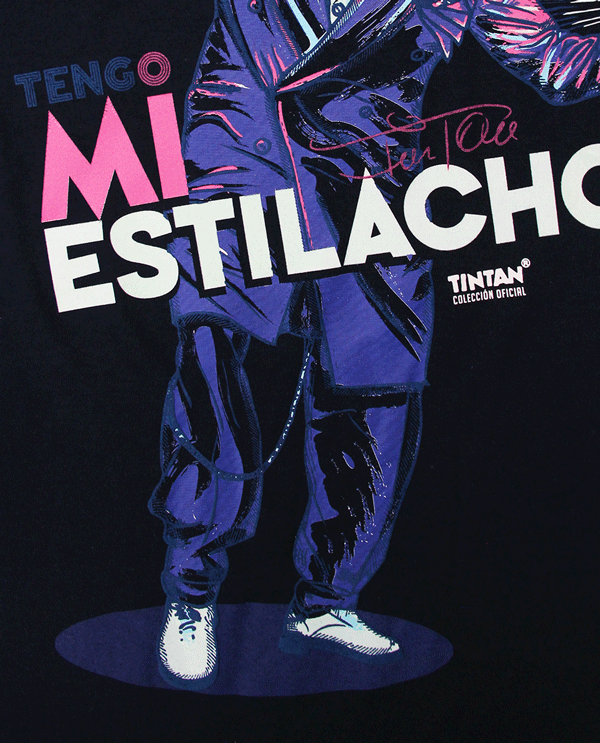 Mi Estilacho Tin Tan Playera para Hombre | Estilo Mexicano Inconfundible