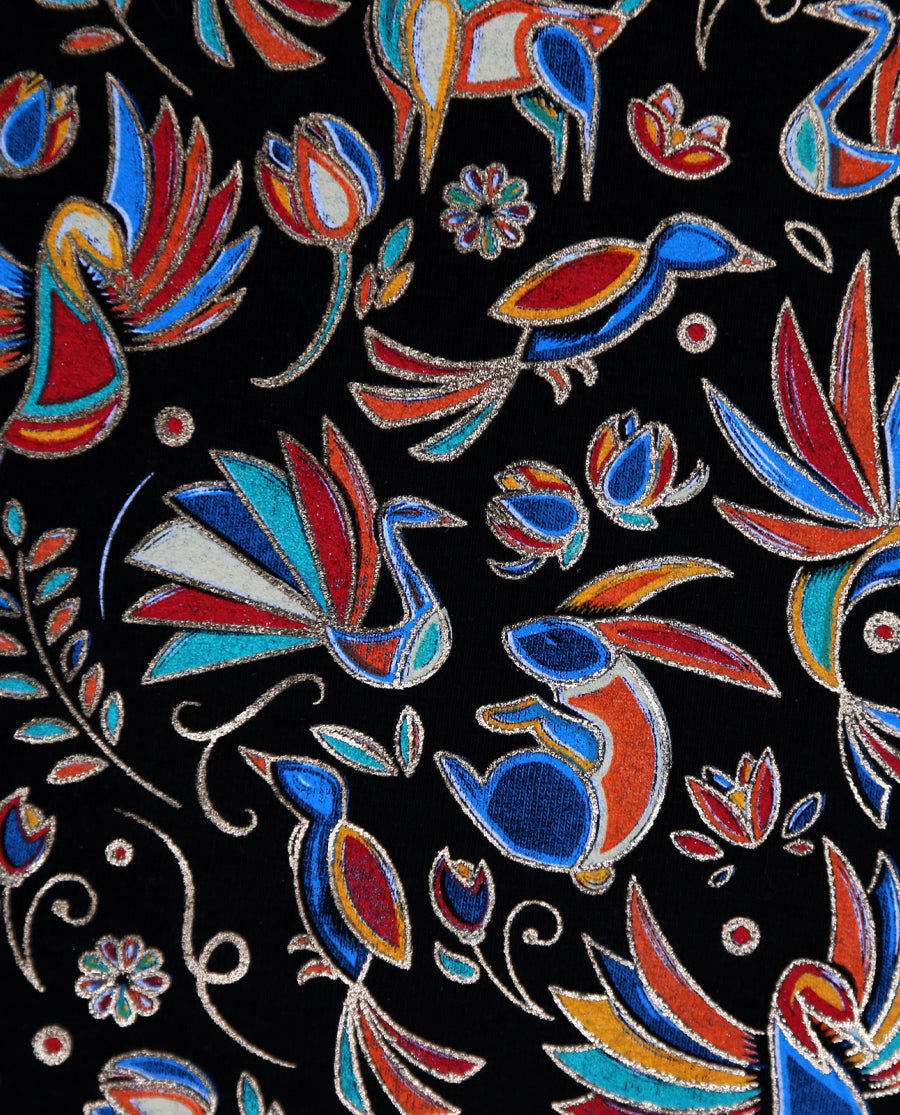 Tenangos Playera para Dama | Arte Mexicano Auténtico y Colorido