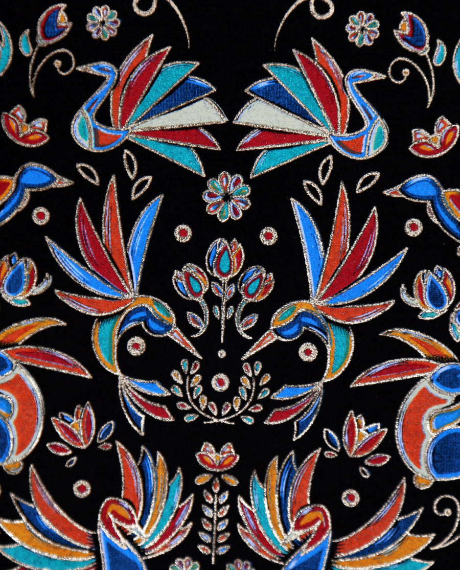 Tenangos Playera para Dama | Arte Mexicano Auténtico y Colorido