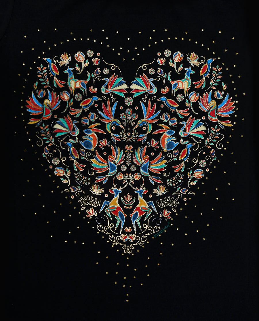 Tenangos Playera para Dama | Arte Mexicano Auténtico y Colorido