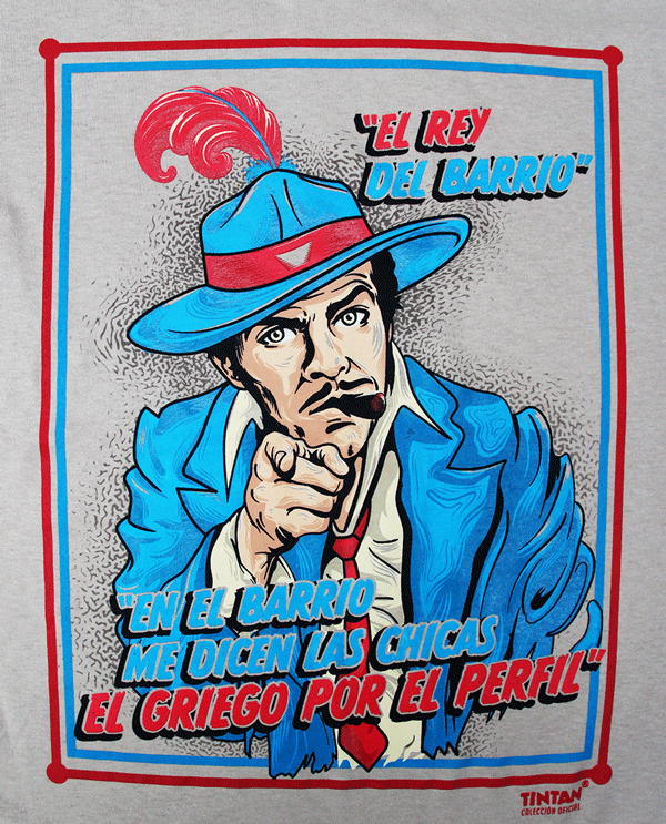 El Tío Tintán Playera para Hombre | Estilo Mexicano Clásico y Divertido