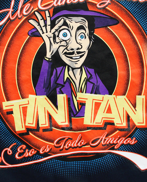 Tin Tan Tunes Playera para Hombre | Estilo Mexicano Único y Audaz