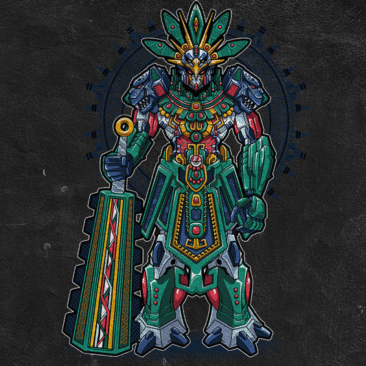 Titan Mexica Men's T-Shirt | Unique Mexican Power and Style